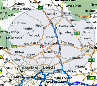 Areas covered